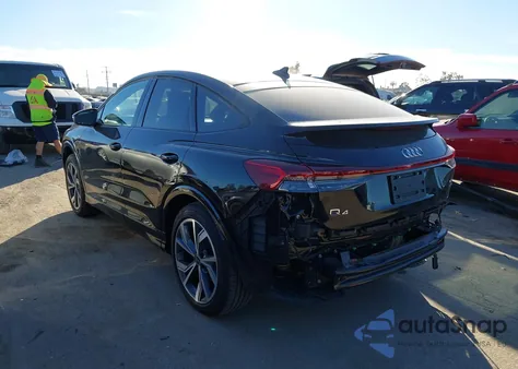 2024 Audi Q4 Sportback E-Tron Premium Plus 55 Quattro из США, поврежденный, VIN WA13UBFZ6RP038236